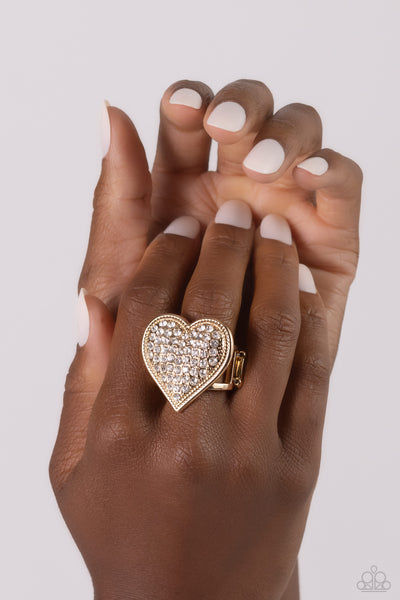Sweet Serendipity - Gold Paparazzi Accessories