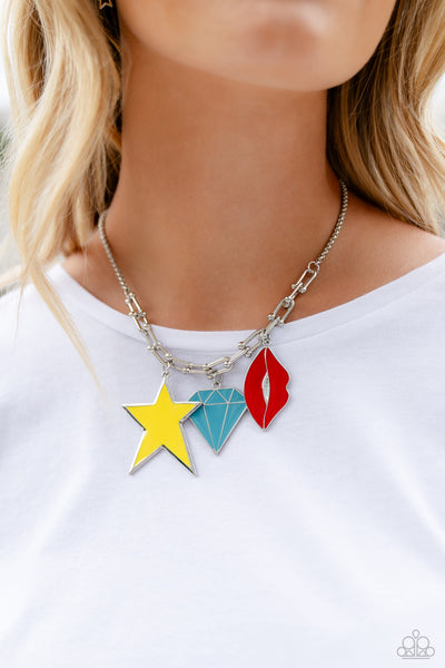 Scouting Shapes - Multi Paparazzi Accessories