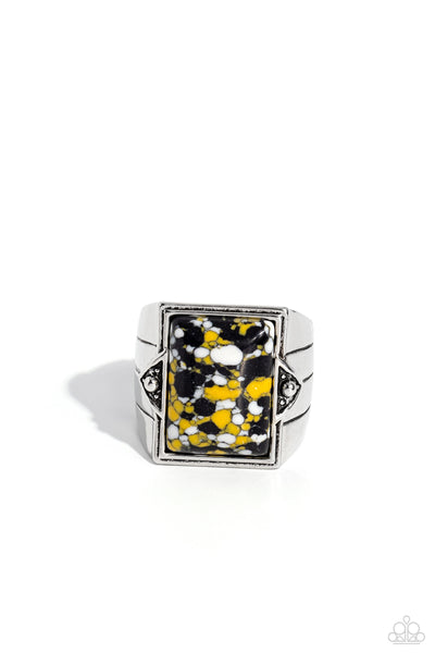 Startling Stones - Yellow Paparazzi Accessories