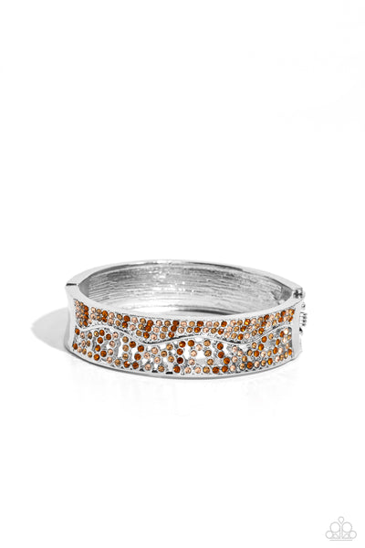 Wavy Whimsy - Brown Paparazzi Accessories