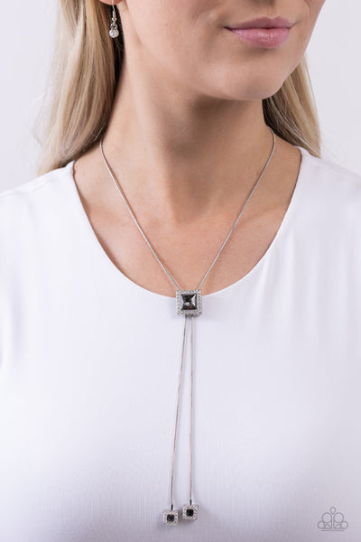 I Solemnly SQUARE - Silver Paparazzi Accessories