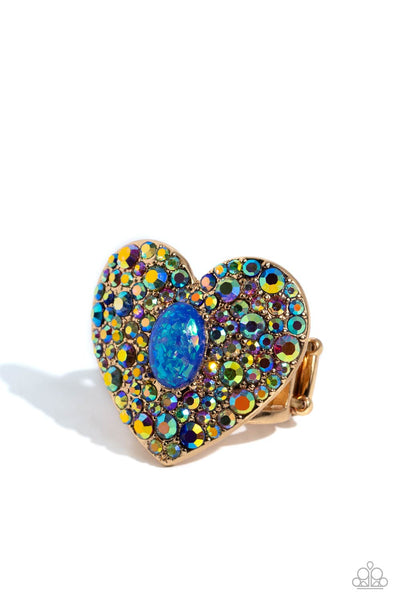 Bejeweled Beau - Blue Paparazzi Accesssories
