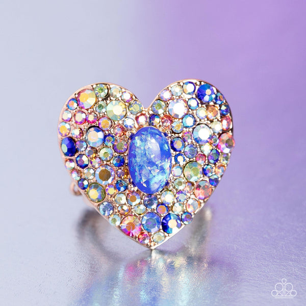 Bejeweled Beau - Blue Paparazzi Accesssories