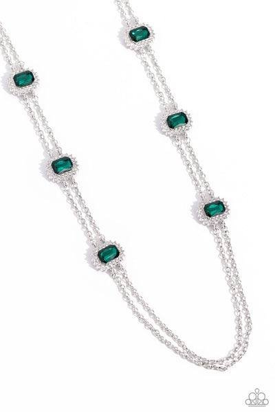 Pocketful of Sunshine - Green Paparazzi Accessories