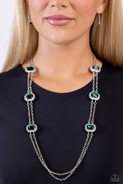 Pocketful of Sunshine - Green Paparazzi Accessories