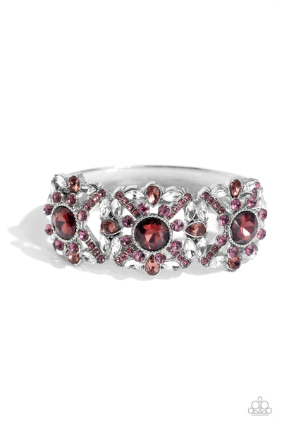 Shimmering Solo - Purple Paparazzi Accessories
