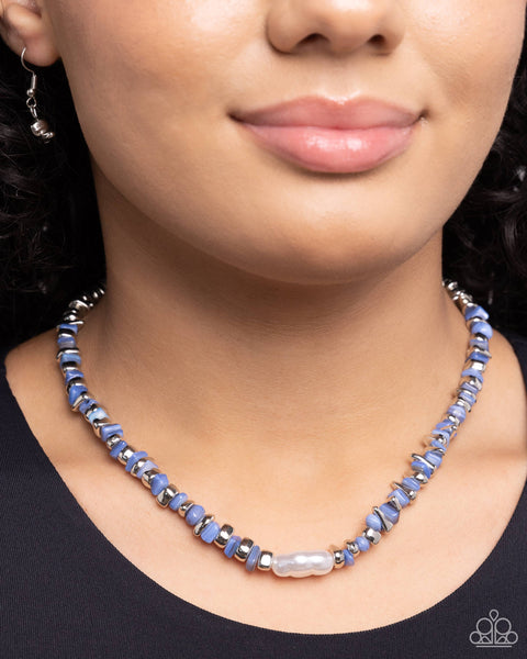 Seasonal Socialite - Blue Paparazzi Accessories