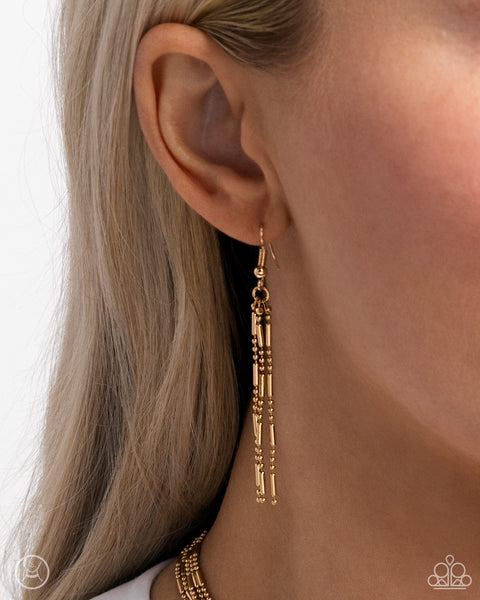 Monochromatic Marvel - Gold Paparazzi Accessories
