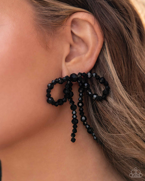 Butler Bowtie - Black Paparazzi Accessories