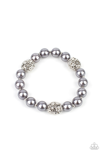 Upscale Whimsy - Silver Paparazzi Accessories