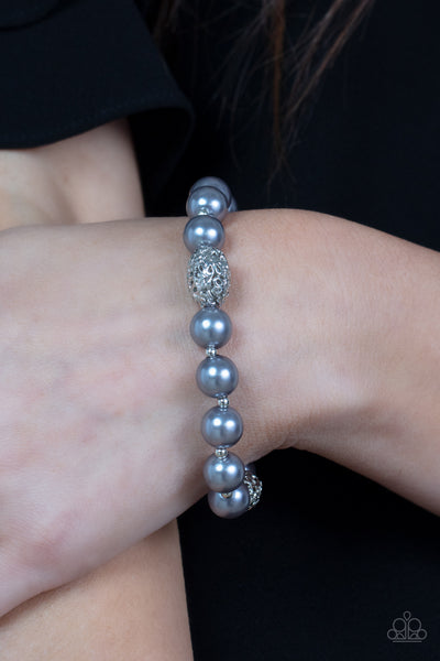 Upscale Whimsy - Silver Paparazzi Accessories