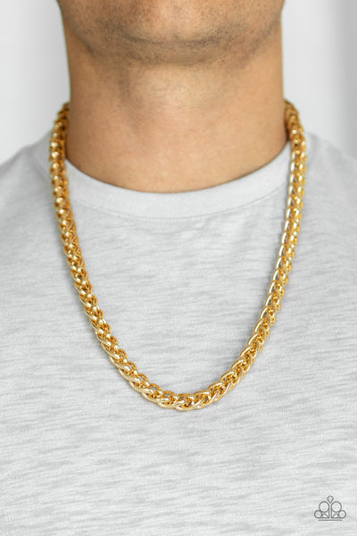Big Talker - Gold PaparazziAccessories Accessories