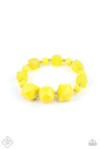 Trendsetting Tourist - Yellow Paparazzi Accessories