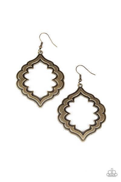 Taj Mahal Majesty - Brass Paparazzi Accessories
