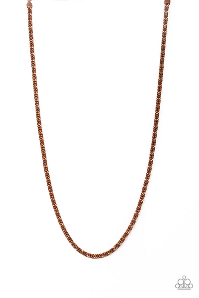 Go Down Fighting - Copper Paparazzi Accessories