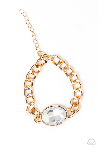 Luxury Lush - Gold Paparazzi Accessories