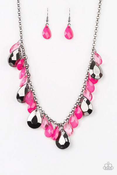Hurricane Season - Pink Paparazzi Accessories