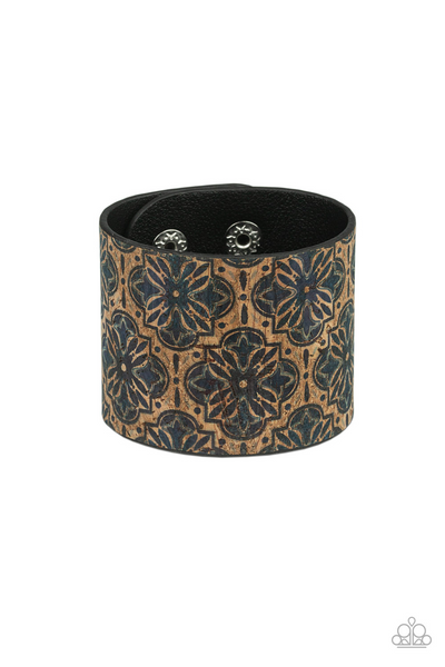 Cork Culture - Blue Urban Paparazzi Accessories