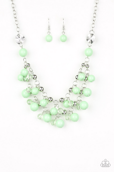 Sea Soiree - Green Paparazzi Accessories