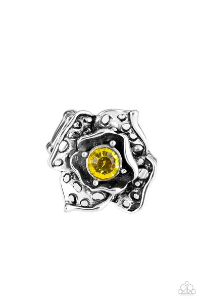 Glowing Gardens Yellow Paparazzi Accessories
