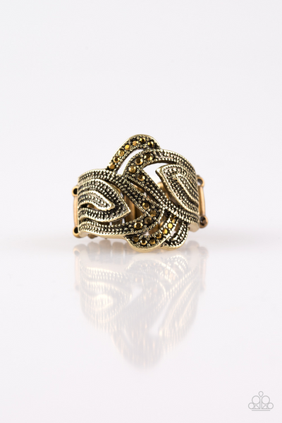Fire and Ice - Brass Paparazzi Accessories