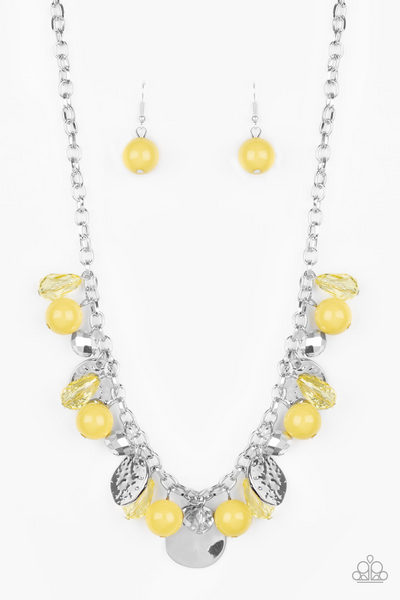 Prismatic Sheen - Yellow Paparazzi Accessories