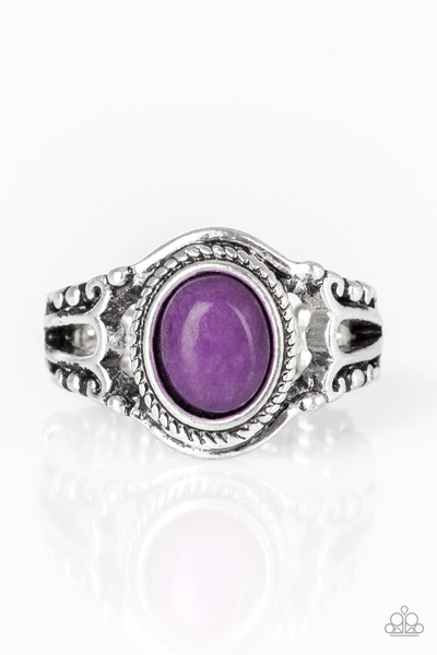 Peacefully Peaceful - Purple Paparazzi Accessories