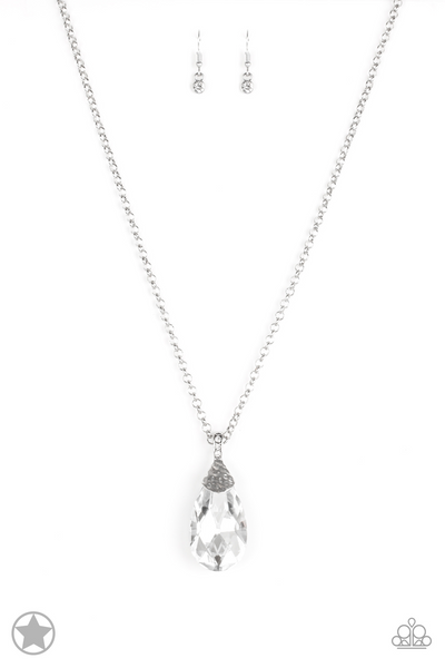 Spellbinding Sparkle - White Paparazzi Accessotris