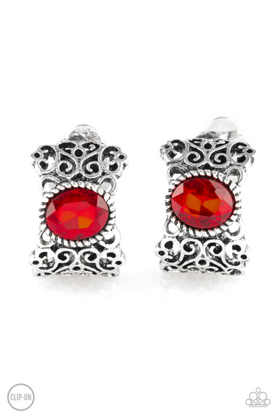 Glamorously Grand Duchess - Red Paparazzi Accessories