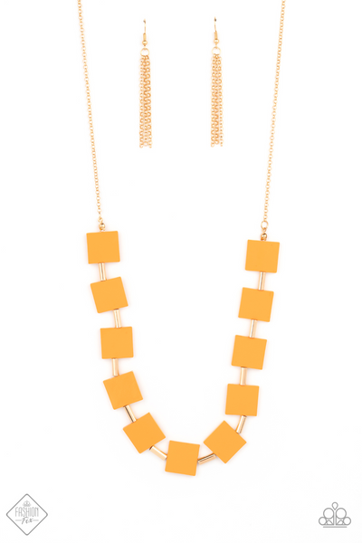 Hello Material Girl - Orange Paparazzi Accessories