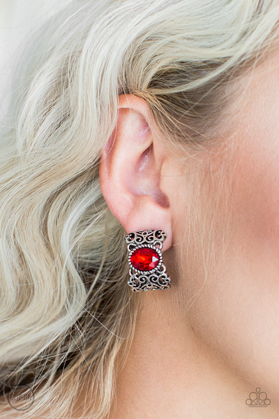 Glamorously Grand Duchess - Red Paparazzi Accessories