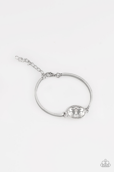 Definitely Dashing - White Paparazzi Accessories