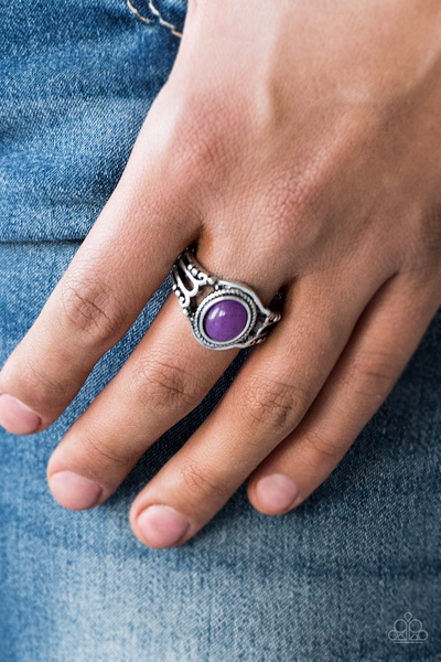 Peacefully Peaceful - Purple Paparazzi Accessories