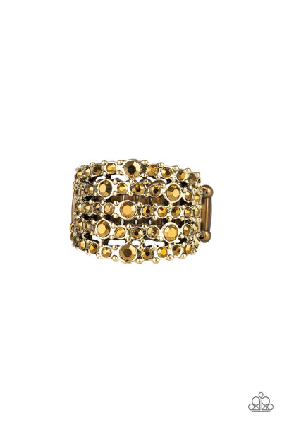 Truly Treasured. -  Brass. Paparazzi Accessories