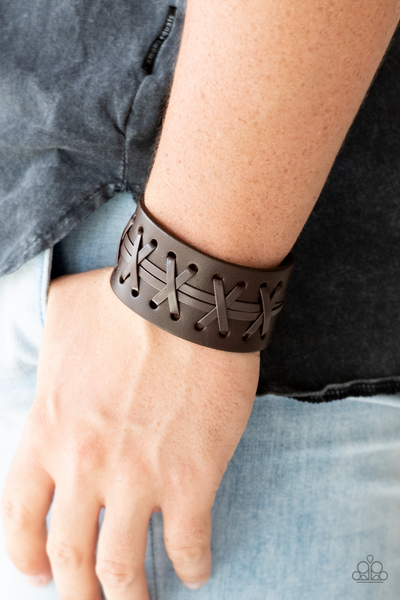 Super Sporty - Brown Paparazzi Accessories