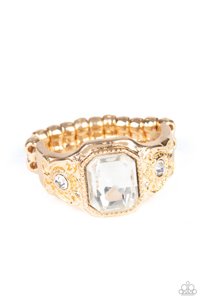 Out For The COUNTLESS - Gold Paparazzi Accessories