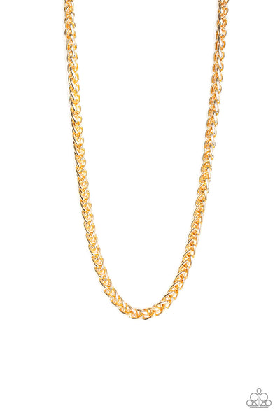 Big Talker - Gold PaparazziAccessories Accessories