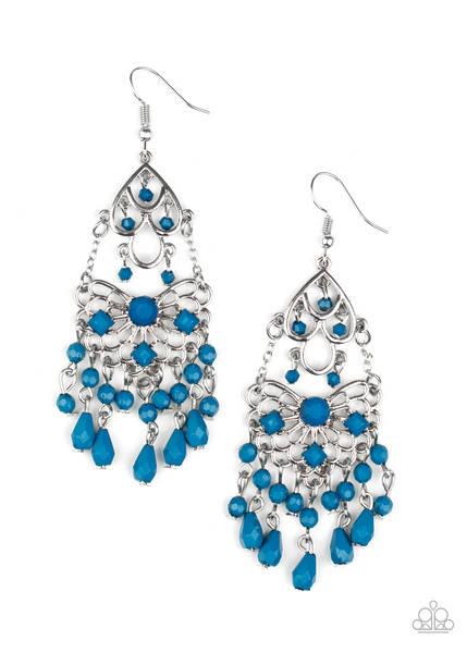 Glass Slipper Glamour - Blue Paparazzi Accessories