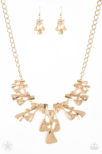 The Sands of Time - Gold Paparazzi Accessories