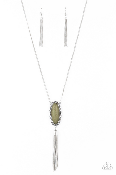 Ethereal Eden - Green Paparazzi Accessories