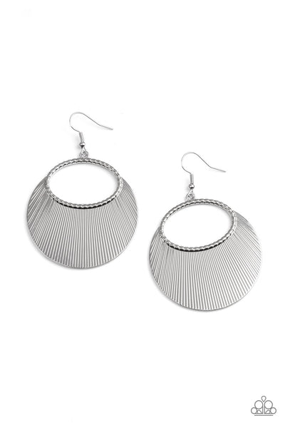Fan Girl Glam - Silver Paparazzi Accessories
